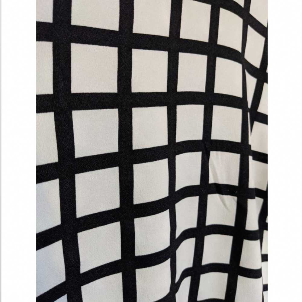 Checkered Mini Shift Dress - Picture 3 of 3
